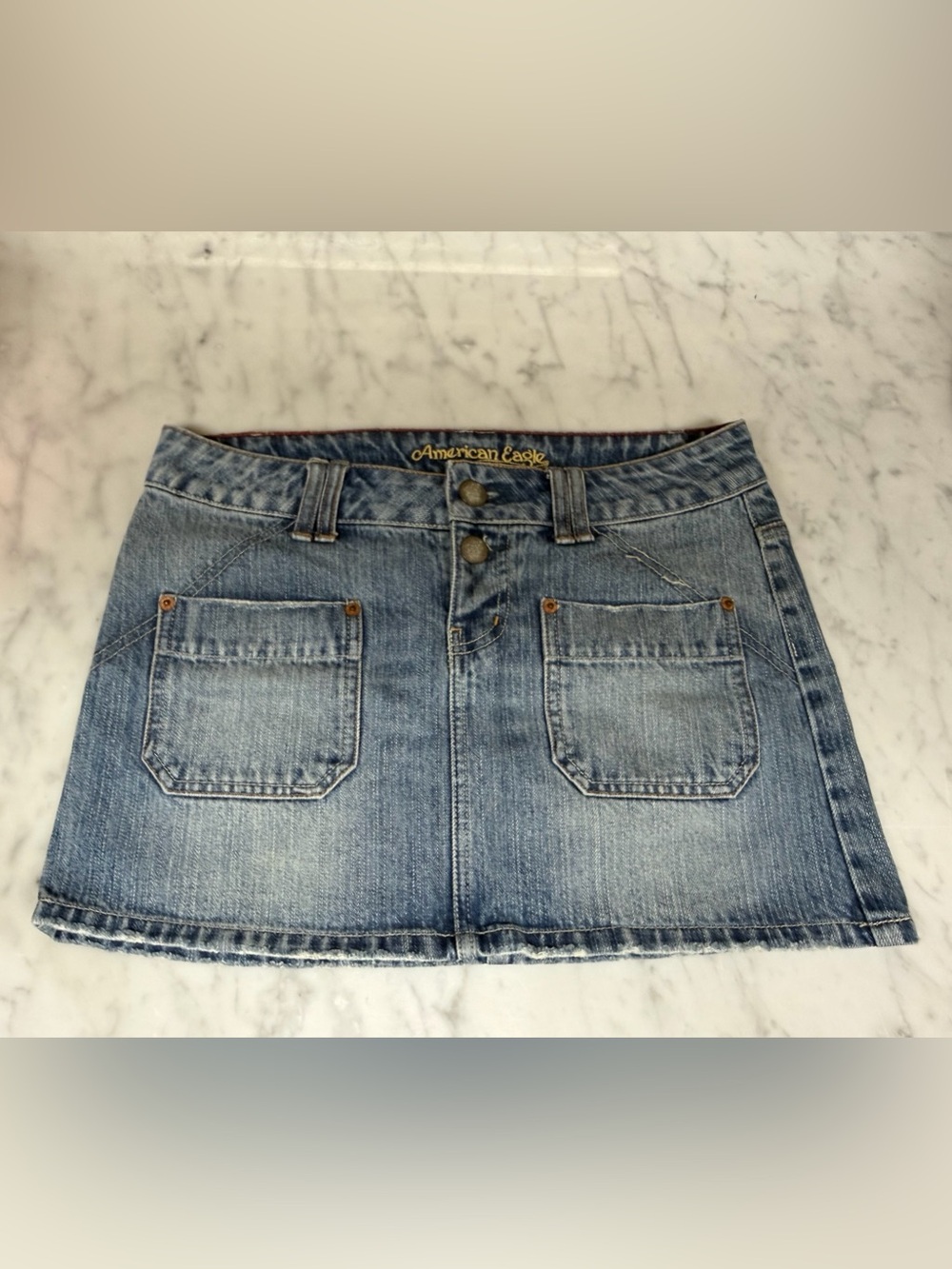 Vintage American Eagle Jean Skirt Size 2